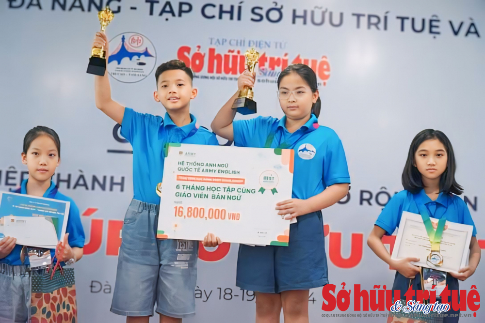 授予岘港市职业国际象棋运动员公开赛知识产权杯